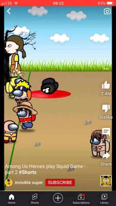 When I was on YouTube, this came up