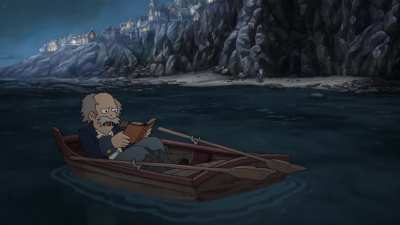 The lonely sea captain