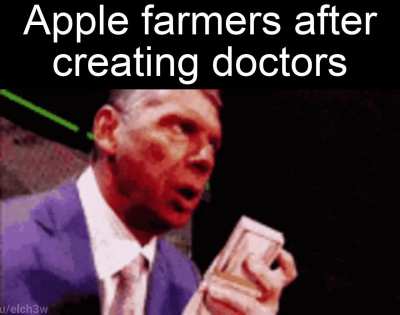 An apple a day...