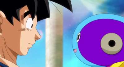 Goku visits Grand Zeno