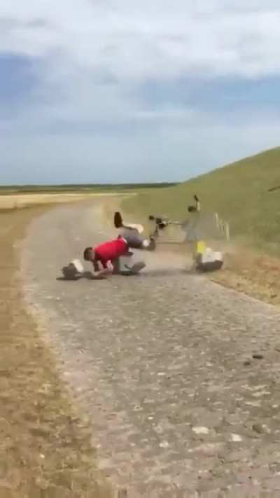 Right in the face