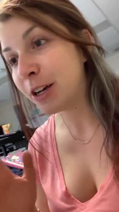 Teacher Cleavage
