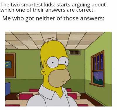 *gets the answer right*