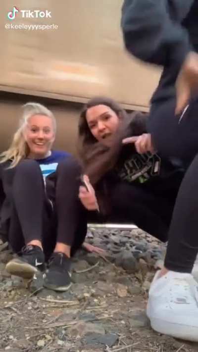I mean, where else would you film a tiktok?