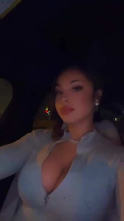 Her cleavage is incredible!