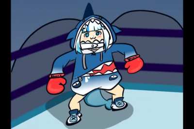 Gura wants to fight Ame