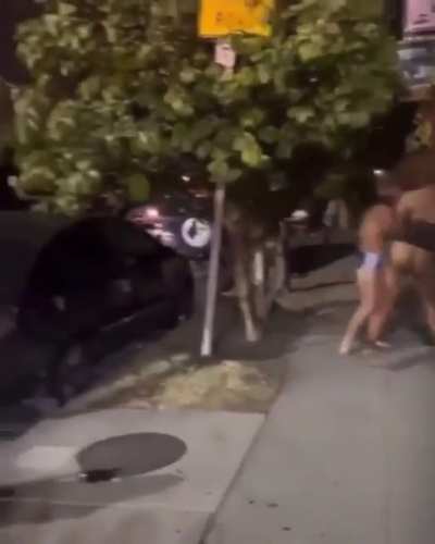 Street race titties