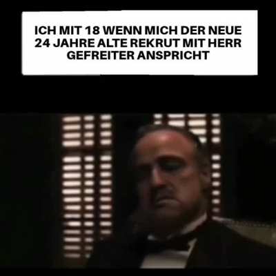 Das einzig gute am Heer is der letzte Monat