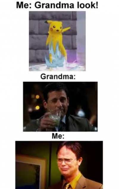 Wholesome grandma meme