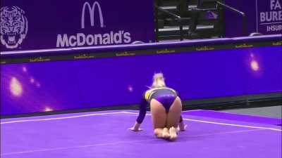 Per request: Olivia Dunne 💜💛🤸🏼‍♀️🐯 (Slow Mo)