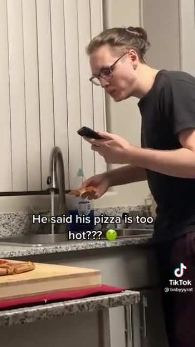 That's one way to stay hydrated I guess