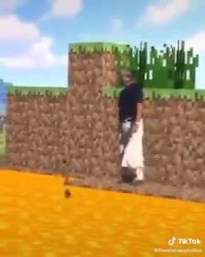 Naaaao, não caia na lava seu bobinho