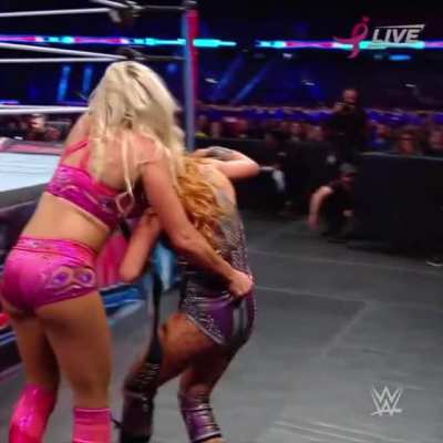 Becky Lynch wedgie gif