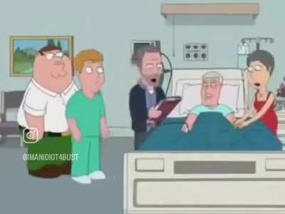 He’s in a coma