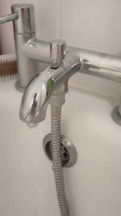 Trying to use the shower function results in machine gun fire
