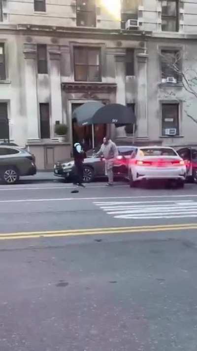 This guy has been playing to much grand theft auto