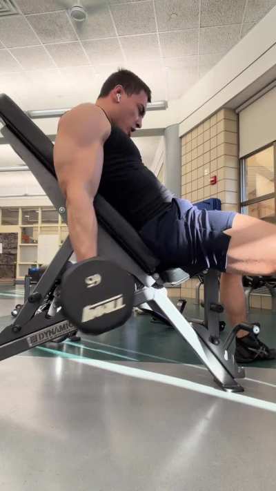 65 lb seated curls
