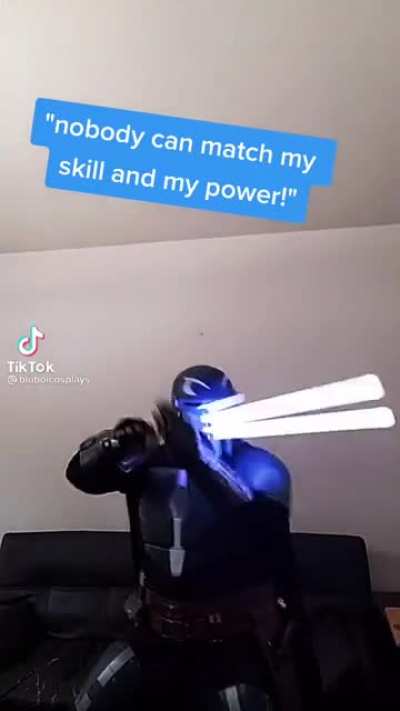 Totally a jedi master