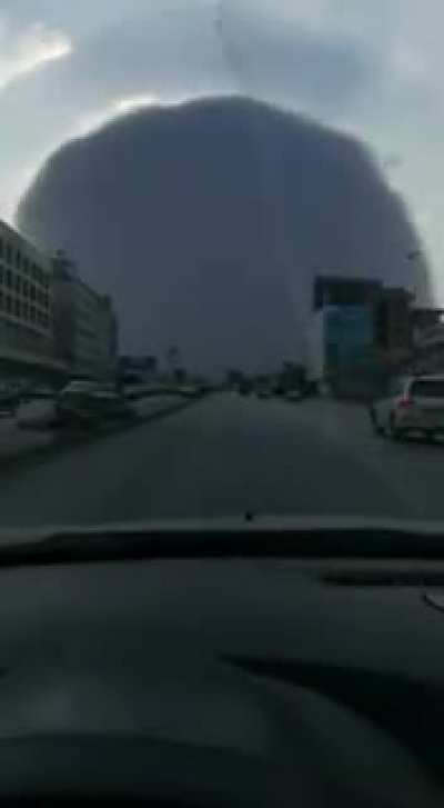 Another shot of the explosion in Beirut
