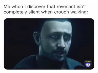 How am I supposed to be a killing machine, when the enemy can hear me coming from a mile away :/