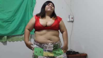 (Fat ) Belly dance request [HD, 1280x720p]