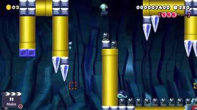 Here’s a fun platformer with shells. Coins required.