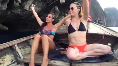 Caity in a bikini