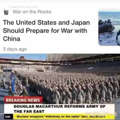 We’re gonna fuckin glass Beijing