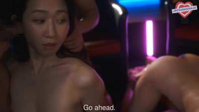 I had an orgy in a bar while my husband stood watching from a distance! ... Kana Mito in JUQ-783