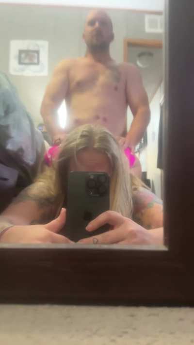 Mirror Orgasm!