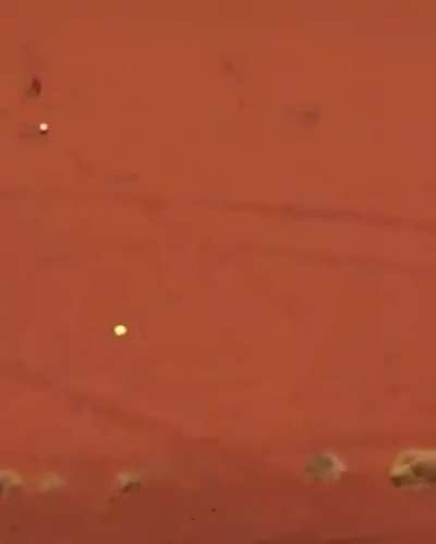 Catching a ball from 300 meters