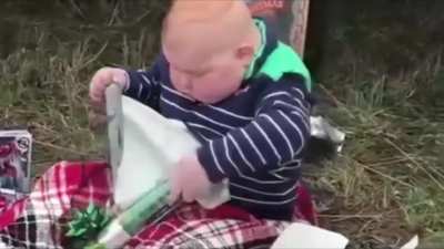 A genuine reaction!!