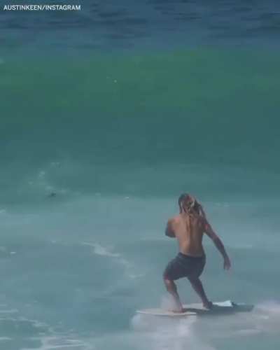 While I dive