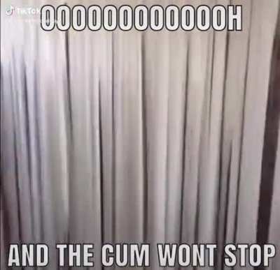 It just won’t stop