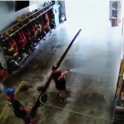 Just a normal day at work.