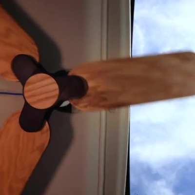 I design unnecessary products so today I built a ceiling fan for my car.