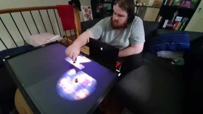 [OC] Detecting minis with a touch screen and the Master's Toolkit software