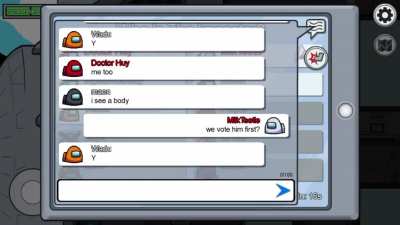 Help me find the other imposter and tell him im sorry i almost messed up lol