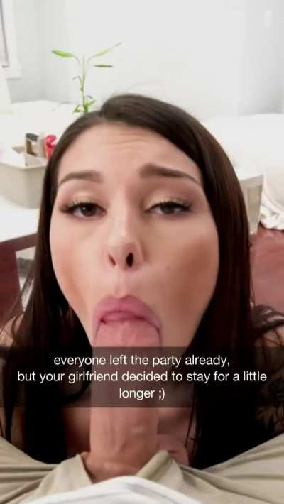 She went to a house party without you