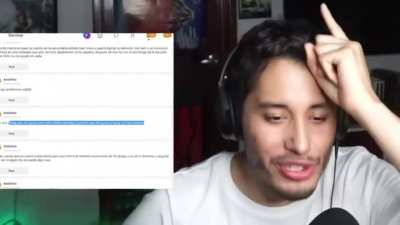Palabras muy inteligentes del Mariscos, o ¿Que opinan mis Lics?