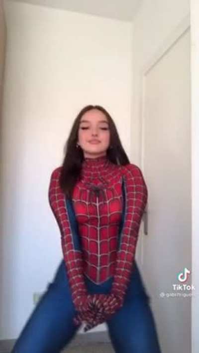 Spider girl. Wasn't expecting her to do that in the end.