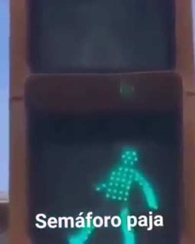 simplemente semáforo paja