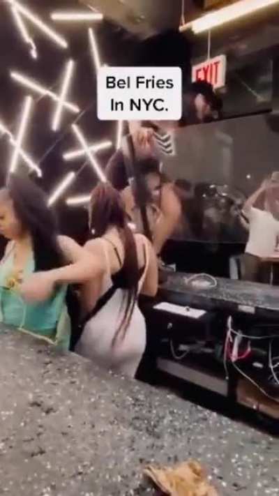 Rabid women destroy a fast food restaurant because they wouldn't give them $1.75 sauce for free. They also hospitalized one employee.