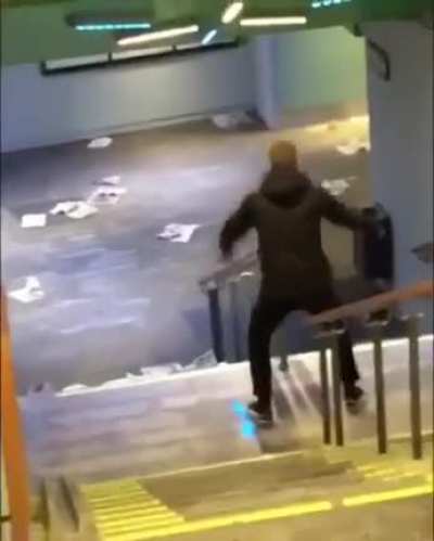 And of he goes