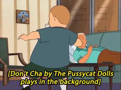 Bobby's got some dance moves