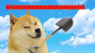 Doge commits necrophilia