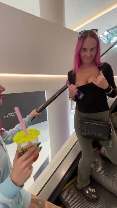 I always get horny at the mall