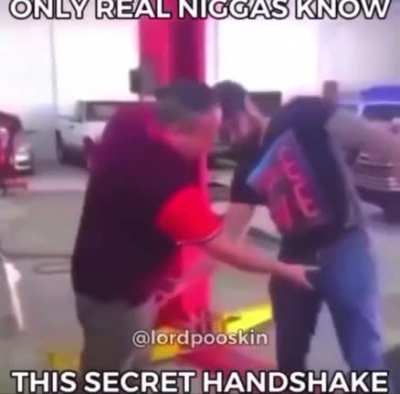 Secret handshake 🤡