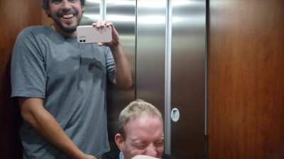 Guy Installs Elevator In His House For His Disabled Friend