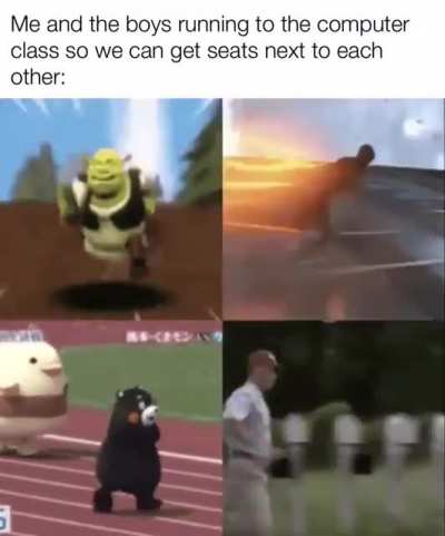 Gotta go fast
